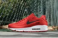 nike air max 90 gs cuir de porc serie cool red